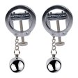 (image for) Weighted Orbs Torture Nipples Clamps