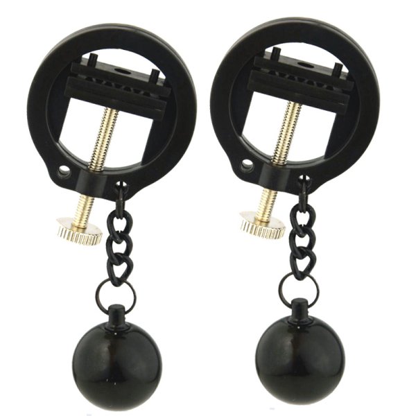 (image for) Weighted Orbs Torture Nipples Clamps