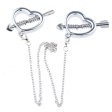(image for) Cupid Nipple Press Clamps With Chain