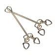 (image for) Nipple Tit Clamps with Heart
