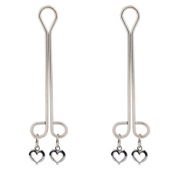 (image for) Nipple Tit Clamps with Heart