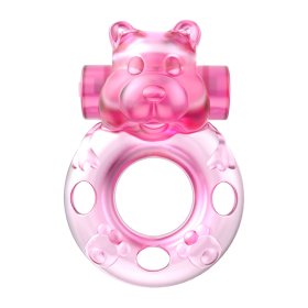 Vibrating Bear Cock Ring