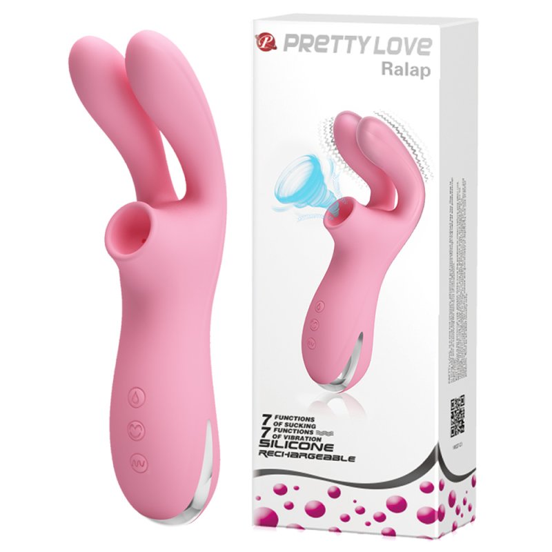 (image for) Prettylove Bunny Suction Vibrator