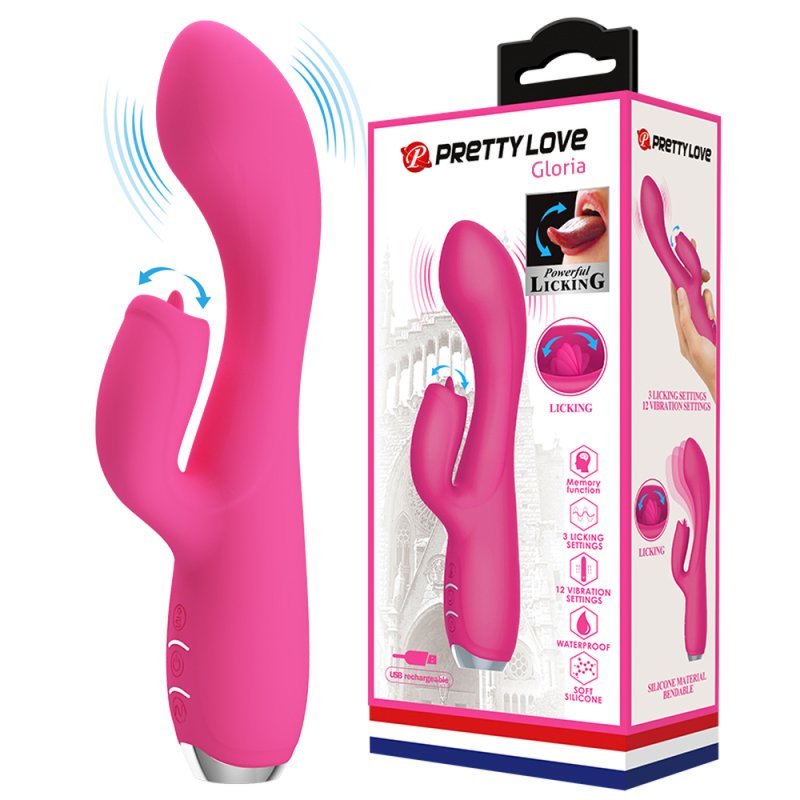 (image for) Prettylove Licking Rabbit Vibrator