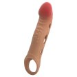 (image for) 8.3" Vibrating TPE Penis Extension