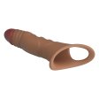 (image for) 8.7" Vibrating TPE Penis Extension