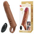 (image for) 9.5" Wireless Vibrating Penis Sleeve