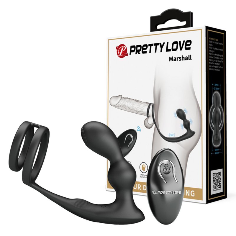 (image for) Remote Prostate Anal Vibrator - Marshell