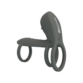 Rechargeable Memorable Vibrating Licking Cock Ring