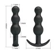 (image for) Prettylove Vibrating Anal Beads Plug - Sidney