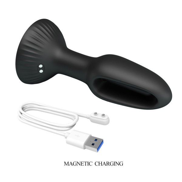 (image for) Prettylove Wiggling Anal Plug - Hubert