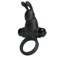 (image for) Prettylove Dark Blue Vibrating Rabbit Cock Ring