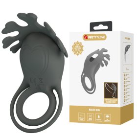 Rechargeable Memorable Vibrating Cock Ring
