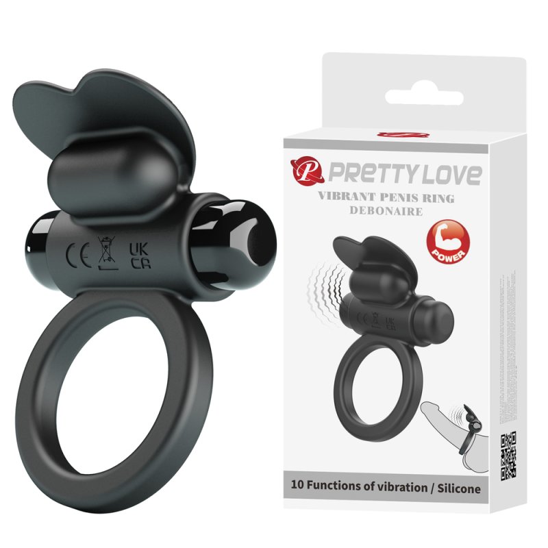 (image for) Prettylove Bunny Vibrating Cock Ring