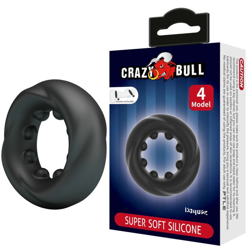 (image for) Crazy Bull Ultra-Soft Silicone Cock Ring