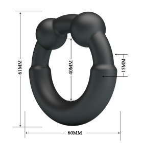 Crazy Bull Low Hardness Silicone Cock Ring