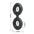 (image for) Crazy Bull Ultra-Soft 2in1 Silicone Cock Ring