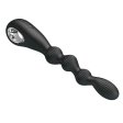 (image for) Silicone Vibrating Pull Ring Anal Beads - Federer