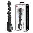 (image for) Silicone Vibrating Pull Ring Anal Beads - Federer