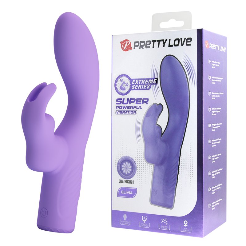 (image for) Prettylove Super Powerful Rabbit Vibrator - Elivia