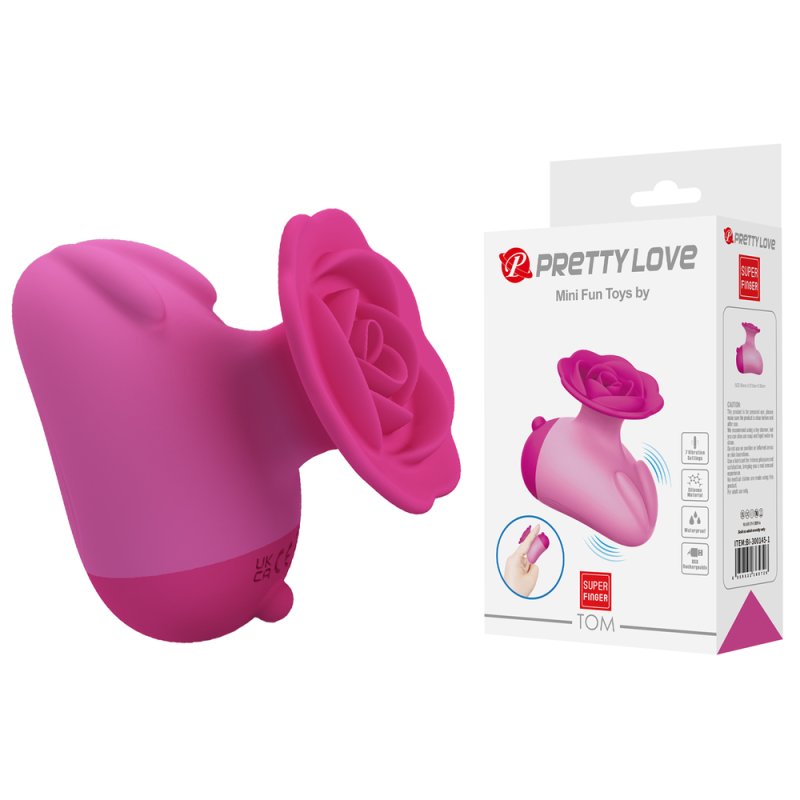 (image for) Flower Grip Bunny Finger Vibrator