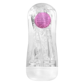 Crystal Masturbation Cup With Soft Ball