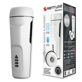 Sienna - Suction Voice Vibrating Male Masturbation Cup