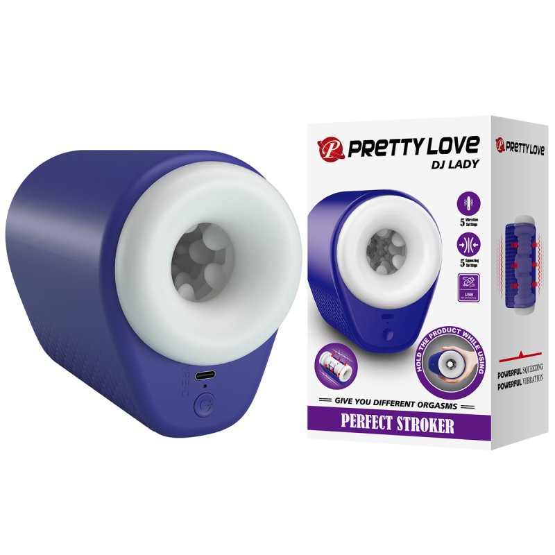 (image for) Squeezing Vibration Male Masturbator