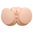 (image for) Vagina & Anal Lifelike Vibrating Ass With T Back