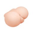 (image for) Vagina & Anal Lifelike Vibrating Ass With T Back