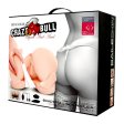 (image for) Vagina & Anal Lifelike Vibrating Ass With T Back