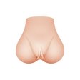 (image for) Vagina & Anal Lifelike Vibrating Ass With T Back