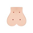 (image for) Vagina & Anal Lifelike Vibrating Ass With T Back