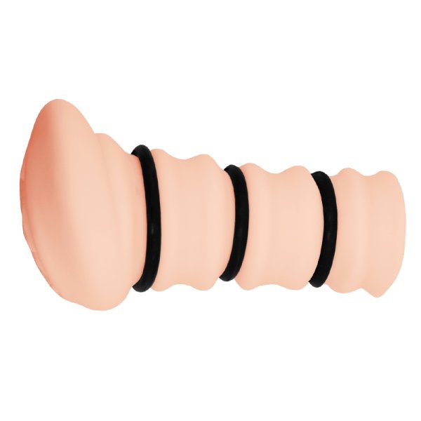 (image for) Pocket Vagina With 3 Cock Rings
