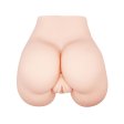(image for) Vagina & Anal Lifelike Vibrating Ass With T Back