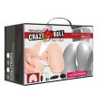 (image for) Vagina & Anal Lifelike Vibrating Ass With T Back