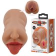 (image for) Dual Mouth & Vagina Pocket Masturbator