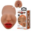 (image for) Dual Mouth & Vagina Pocket Masturbator