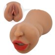 (image for) Dual Mouth & Vagina Pocket Masturbator