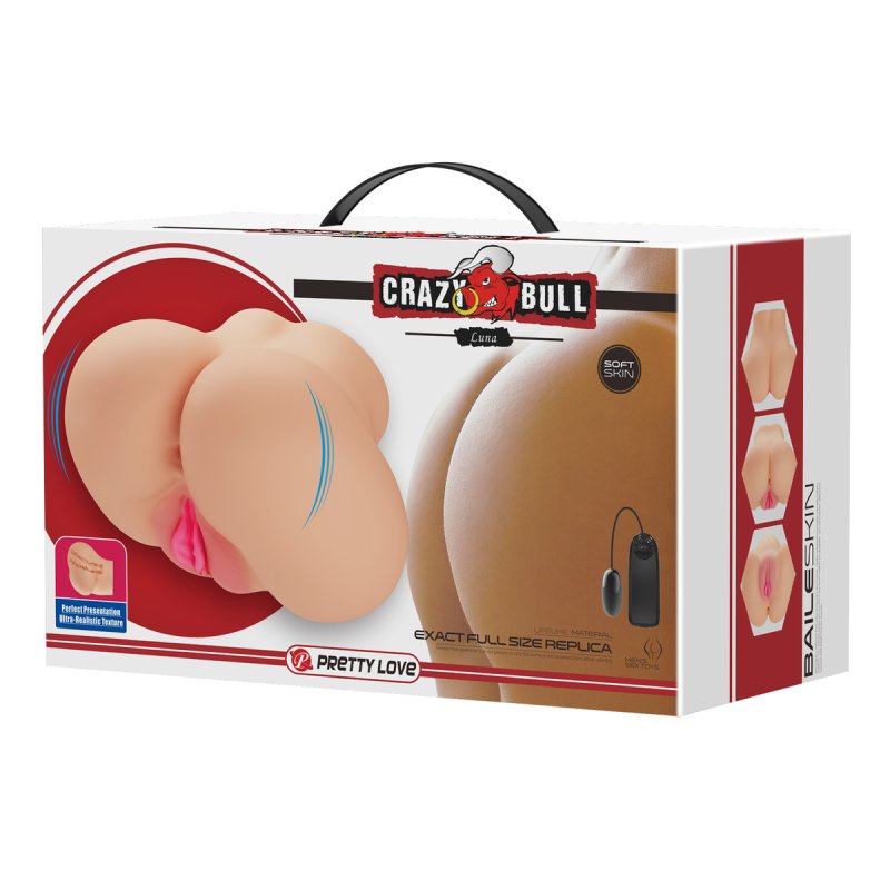 (image for) Lifelike Vibrating Ass - Luna