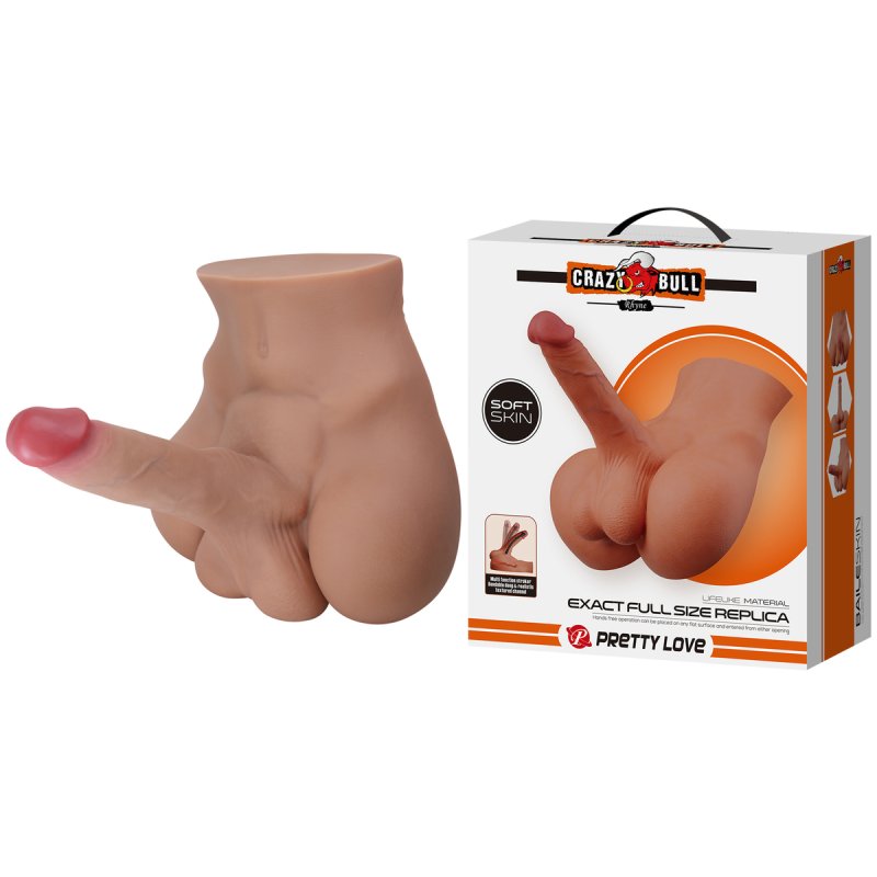 (image for) Crazybull Lifelike Penis Ass - Rhyne
