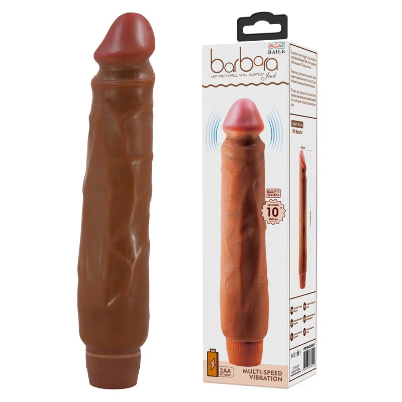 (image for) 10\" Vibrating Dildo