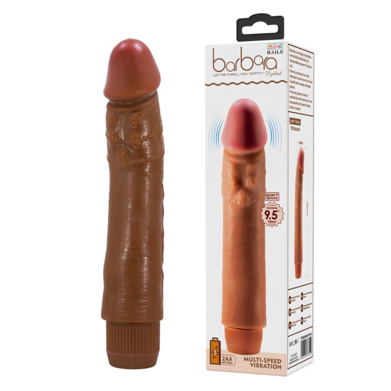 (image for) 9.5\" Vibrating Dildo