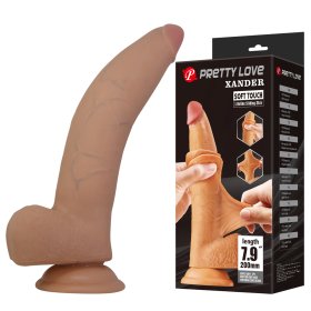7.9" Sliding Skin Realistic Dildo