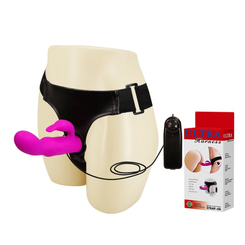 (image for) Ultra Harness Silicone Strap On Vibrator