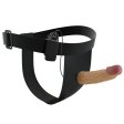 (image for) 6.8" Vibrating Dildo Universal Strap On Harness
