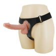 (image for) 7.2" Dildo Universal Strap On Harness