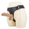 (image for) 8.6 in Sliding Skin Strap On Dildo
