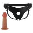 (image for) 6.9" Dildo Universal Strap On Harness