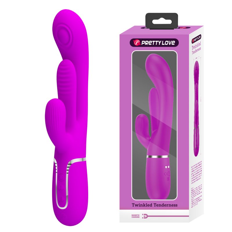 (image for) Prettylove 3in1 Rabbit Vibrator